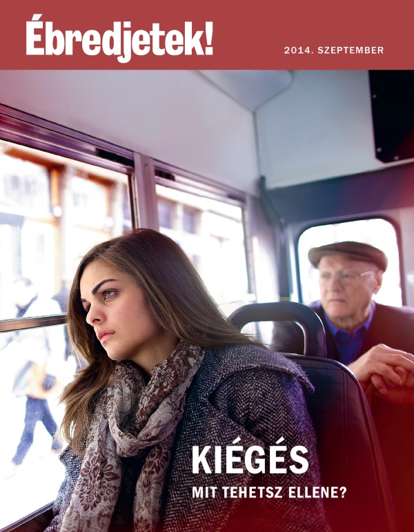 Az Ébredjetek! folyóirat címlapja, 2014. szeptember | Kiégés – Mit tehetsz ellene?