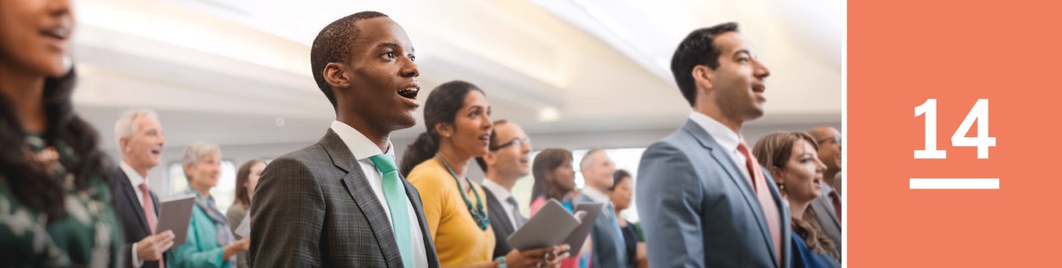 Դաս 14։ Եհովայի վկաները և այլ մարդիկ երգում են ժողովի ժամանակ