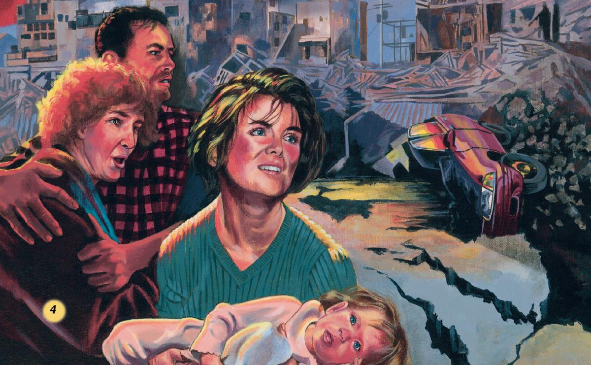 Մարդիկ փախչում են երկրաշարժից