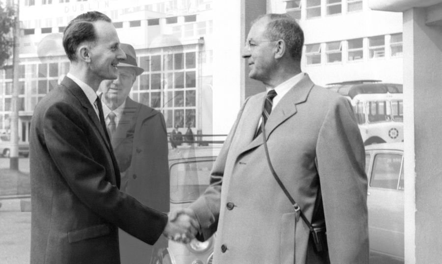 Արթուր Մեթյուսը՝ Նաթան Նորի հետ (1965 թ.)