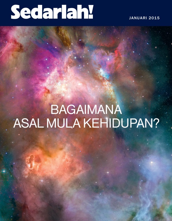 Sampul Majalah Sedarlah!, Januari 2015 | Bagaimana Asal Mula Kehidupan?
