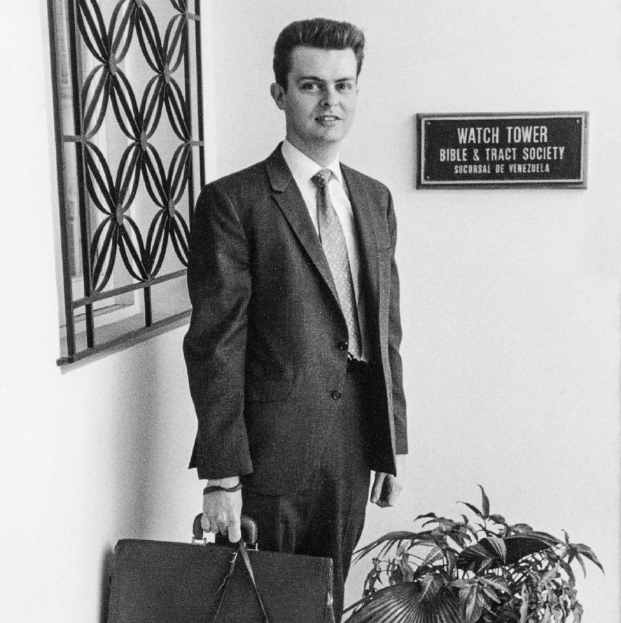 David Sinclair pada kunjungan zonanya yang pertama ke Venezuela, pada 1970