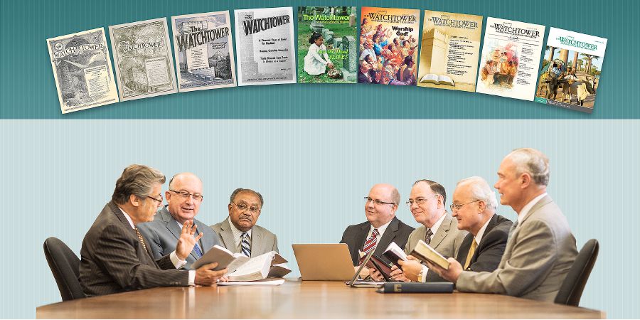 Watchtowers from the 1800’s until the present; the Governing Body today