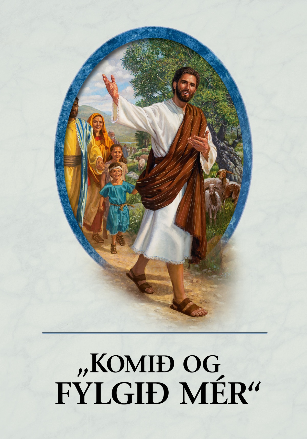 Bókin „Komið og fylgið mér“.