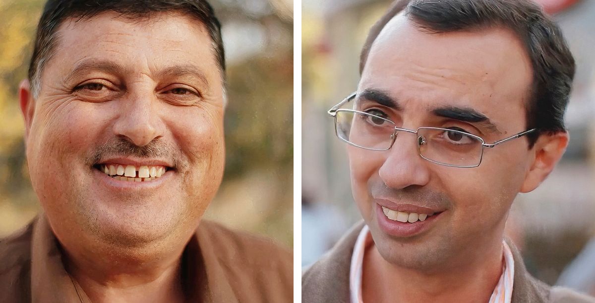 Myndir: Úr myndbandinu „Getur kærleikurinn sigrað hatrið?“ 1. Arabi. 2. Gyðingur.