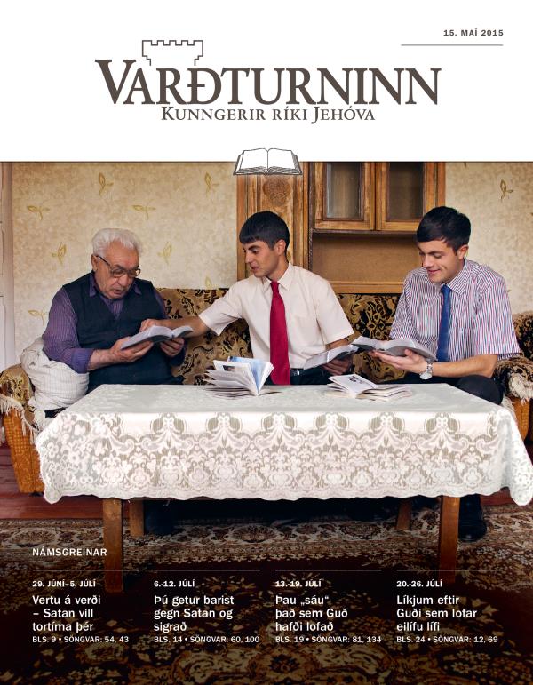 Varðturninn, námsútgáfa, 15. maí 2015