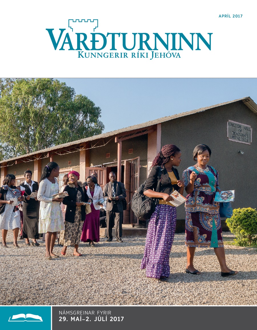 Námsútgáfa Varðturnsins apríl 2017.