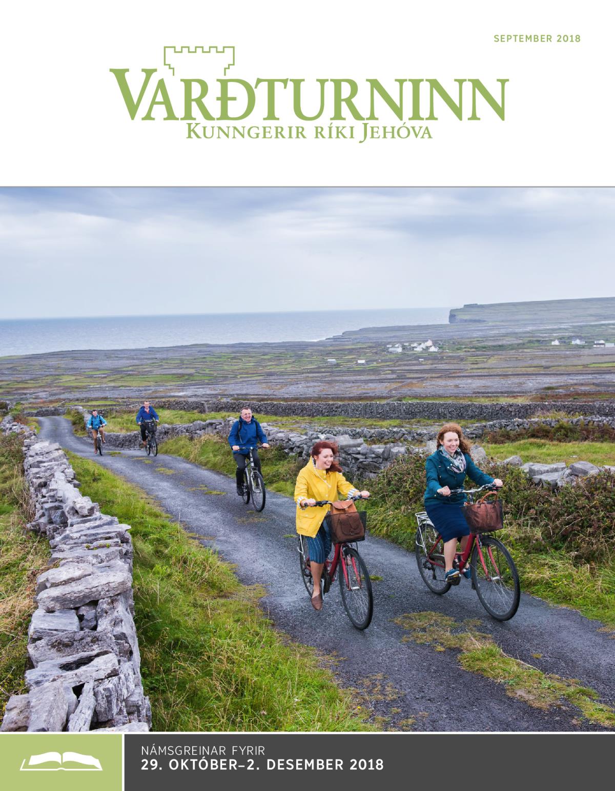 Námsútgáfa Varðturnsins september 2018.