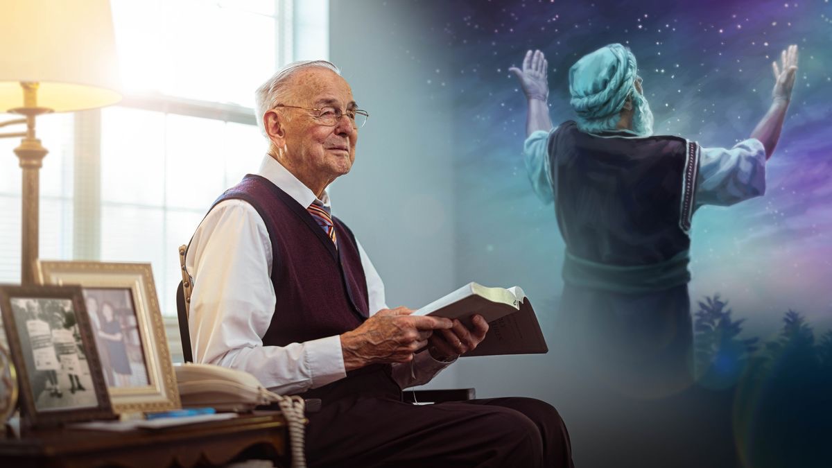 Eldri bróðir hugleiðir frásöguna af Abraham sem horfir á stjörnuprýddan himininn.