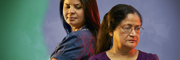 Due donne che rifiutano di perdonarsi