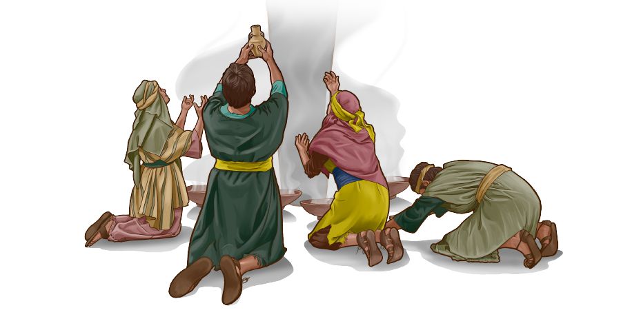 Ibhokhan Izrẹl ne de uhọnmhọnre nin ẹbọ