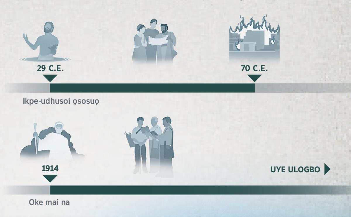 Usi nọ u bi dhesẹ ukpe aruoriwo ỌNOWO na no 29 C.E. rite 70 C.E. je no 1914 rite oke uye ulogbo na
