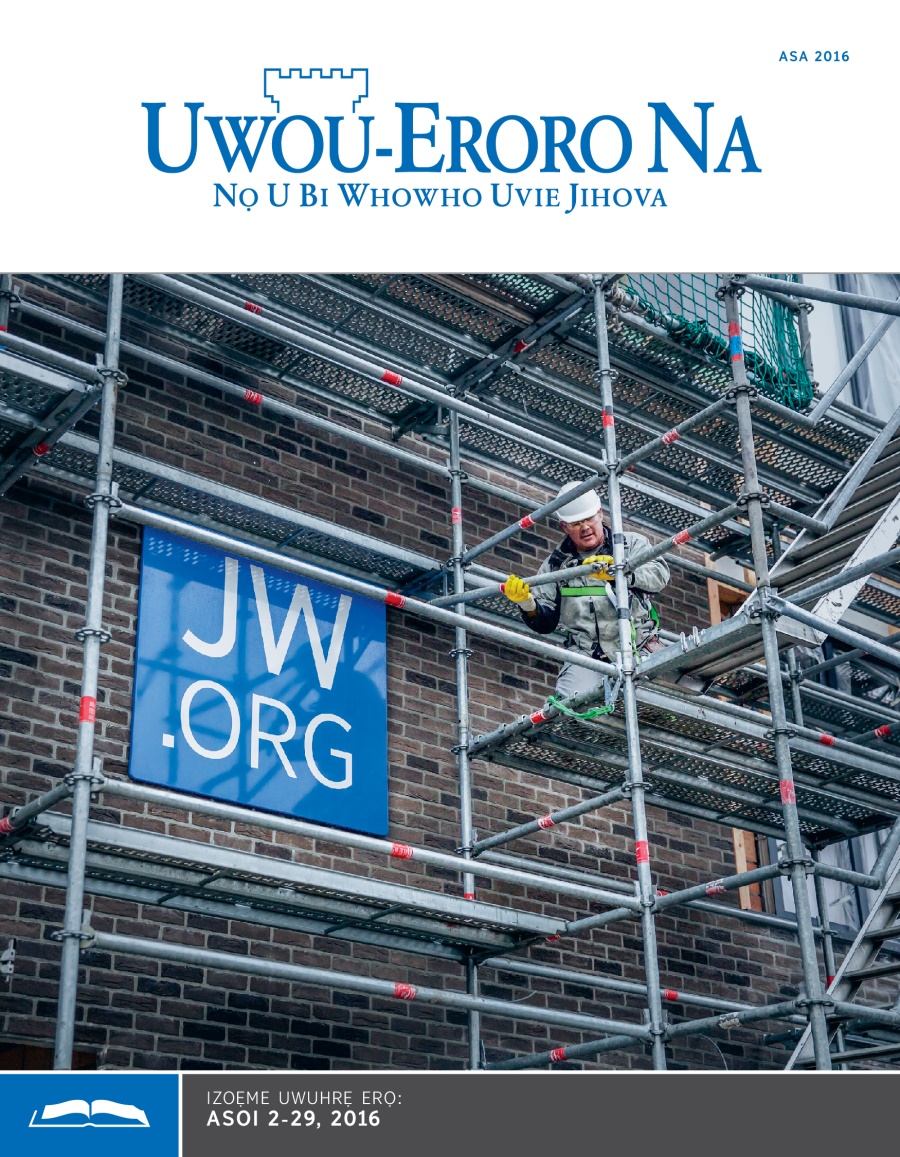 Oka JW.ORG nọ a fihọ Ọgwa Uvie Wijnegem, obọ Belgium