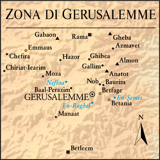 Zona di Gerusalemme