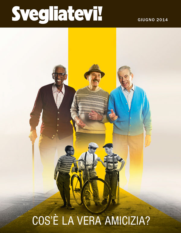Copertina della rivista Svegliatevi!, giugno 2014: Cos’è la vera amicizia?