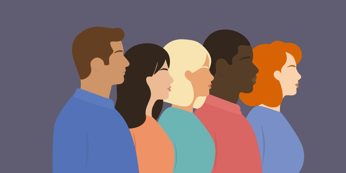 Persone di diverse etnie.