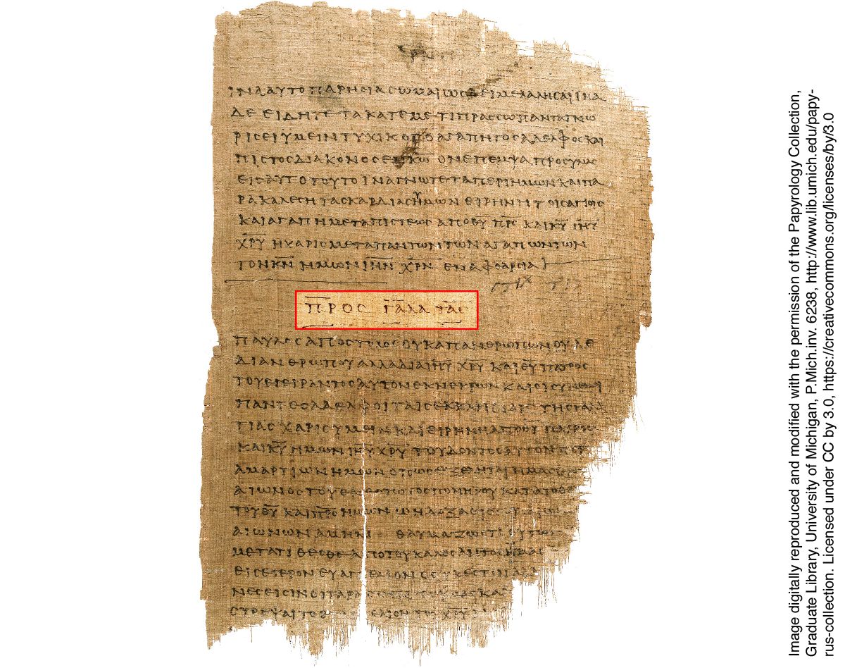 Lettera di Paolo ai Galati