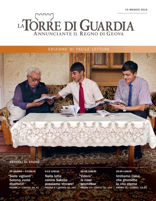 Edizione di facile lettura della Torre di Guardia, 15 maggio 2015
