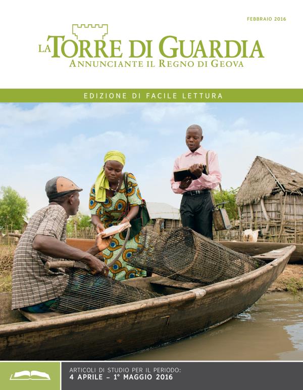 La Torre di Guardia, edizione di facile lettura, febbraio 2016