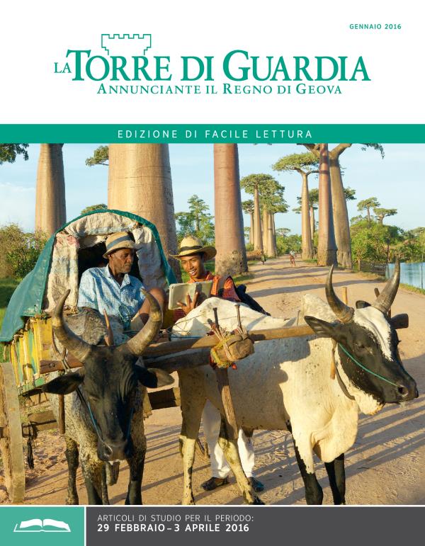 La Torre di Guardia, edizione di facile lettura, gennaio 2016
