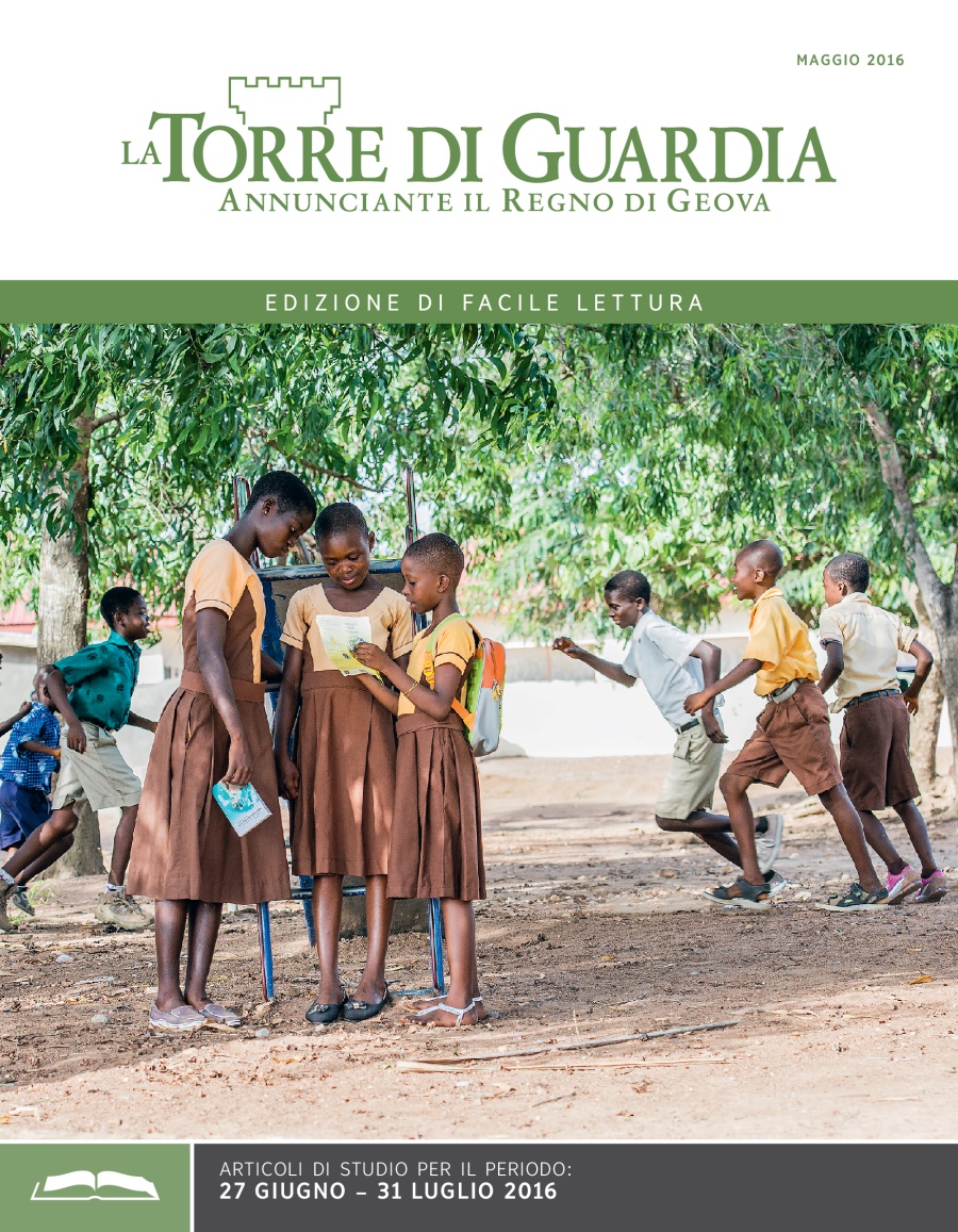 La Torre di Guardia, edizione di facile lettura, maggio 2016