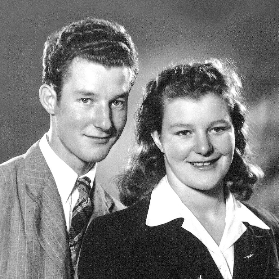 Frans van Vliet e sua sorella Nel