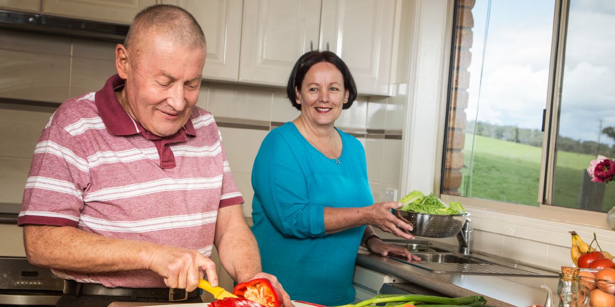 ヨーゼフ･ミュッケと妻のキャロリン