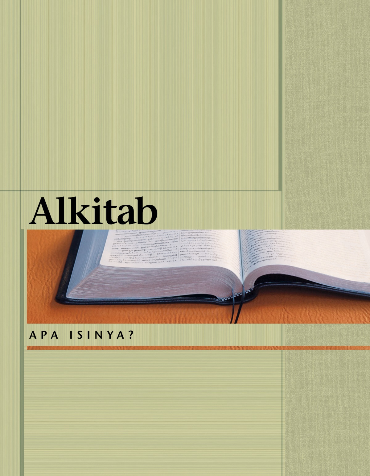Alkitab—Apa Isinya?