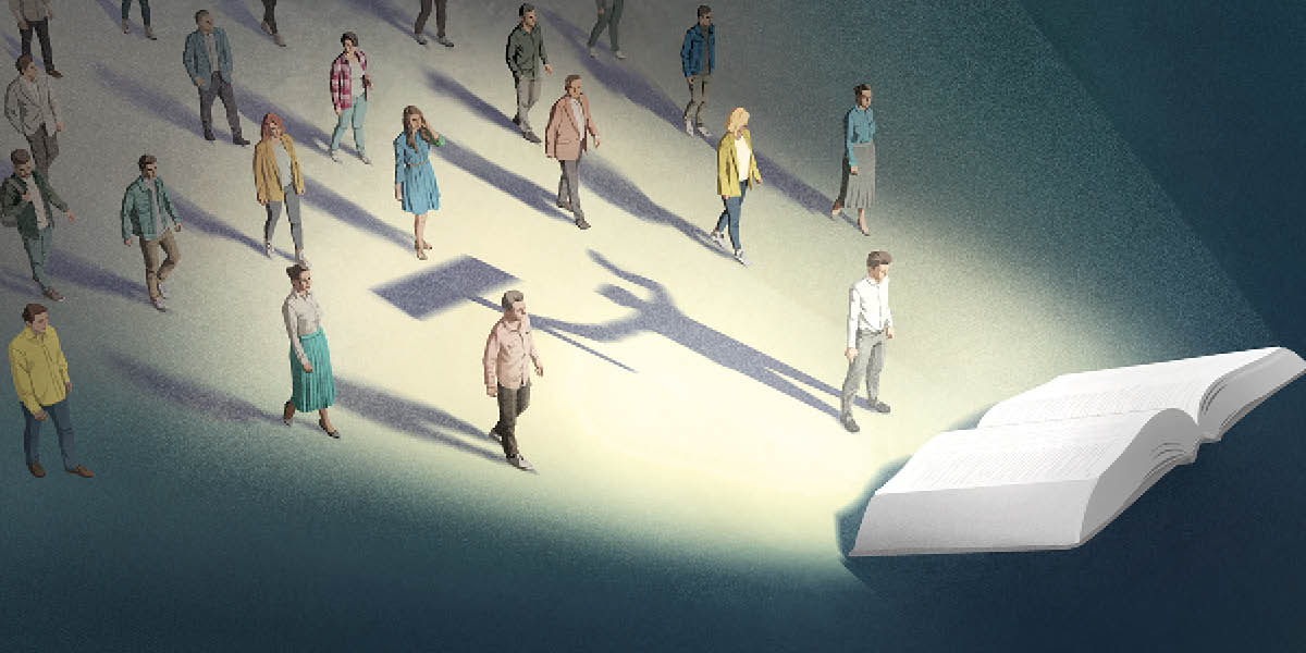 ЗэІухауэ щылъ Библиешхуэм цІыхухэр бгъэдохьэ; абы къыщхьэщих нурыр абыхэм ятопсэ. ЦІыхухэм ядз ныбжьым щыдолъагъу япэм абыхэм лъагъумыхъуныгъэр ягъэлъагъуэу зэрыщытар.
