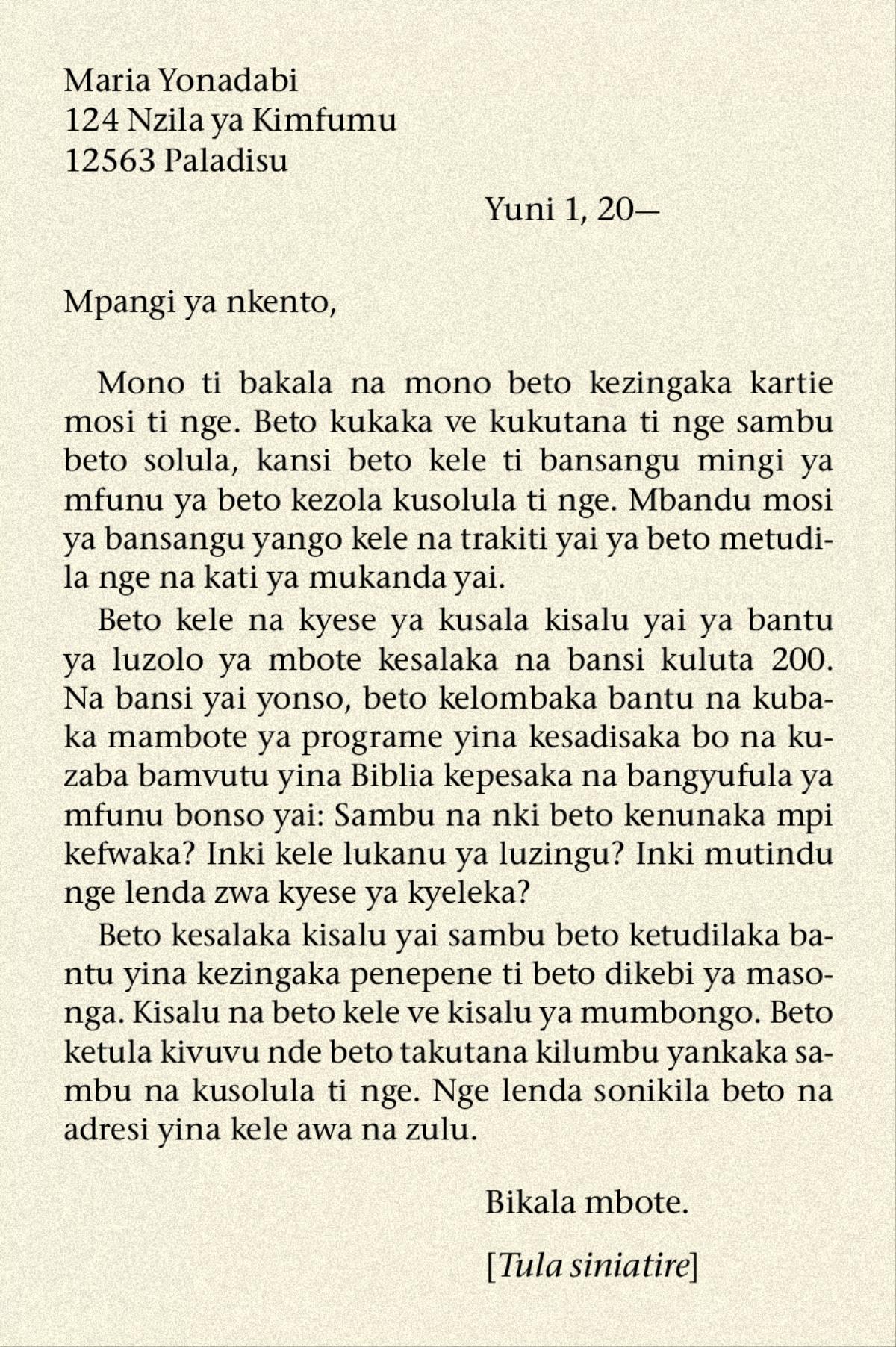 Kifwanisu ya kele na lutiti73