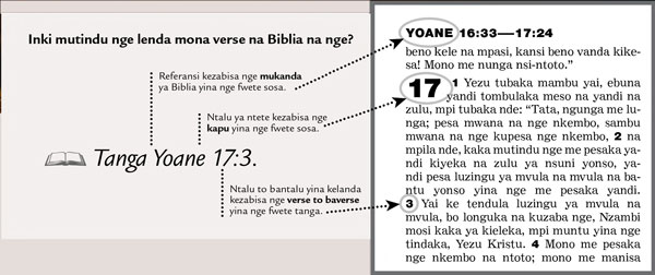 Mbandu mosi ya verse ya bo me tula na referansi