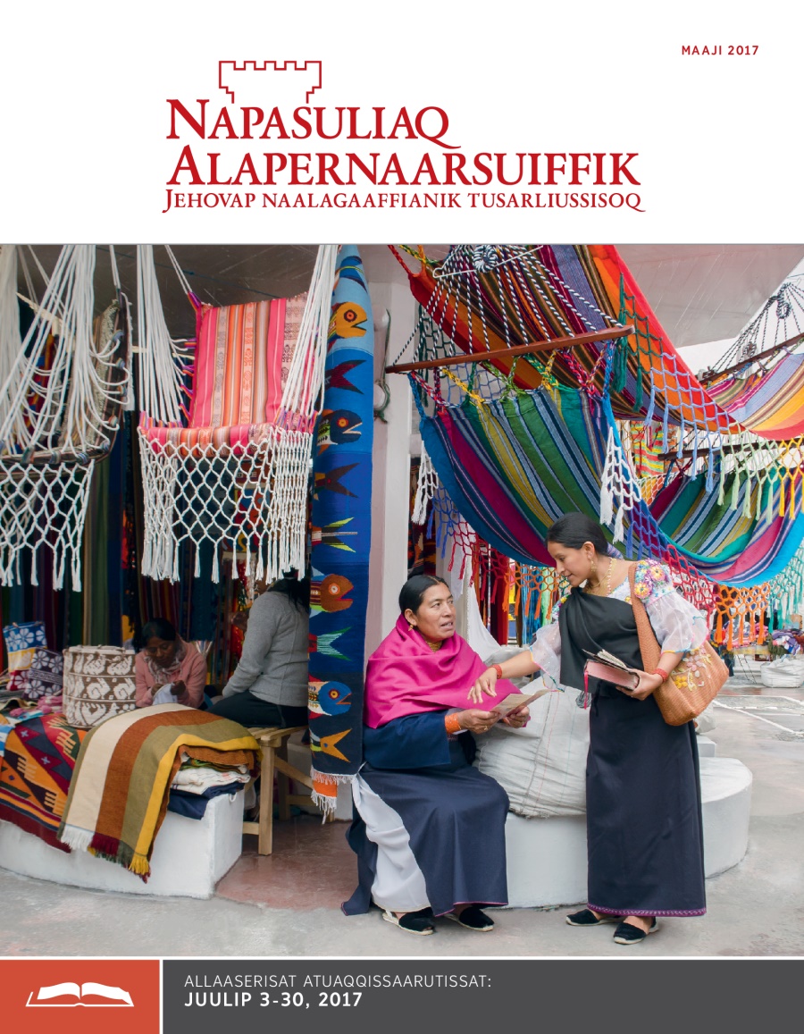 Napasuliaq Alapernaarsuiffik – Atuaqqissaarutissaq, maaji 2017