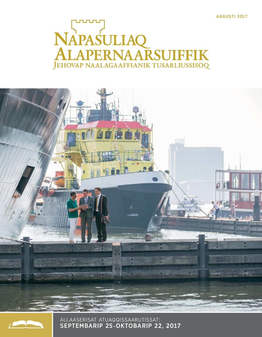 Napasuliaq Alapernaarsuiffik – Atuaqqissaarutissaq, aggusti 2017