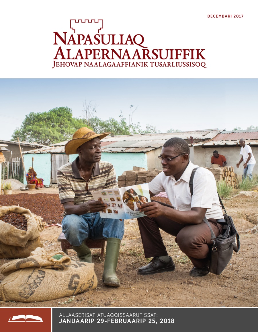 Napasuliaq Alapernaarsuiffik – Atuaqqissaarutissaq, decembari 2017