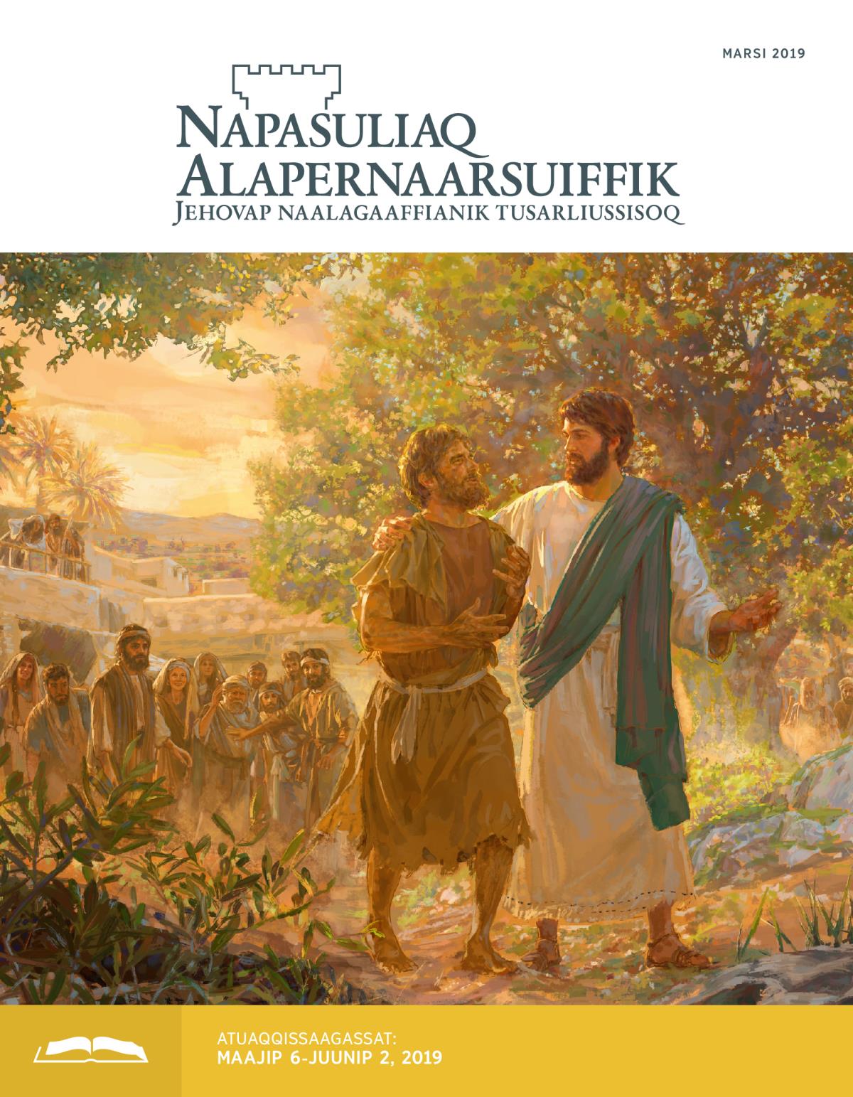 Napasuliaq Alapernaarsuiffik atuaqqissaarutissaq, marsi 2019