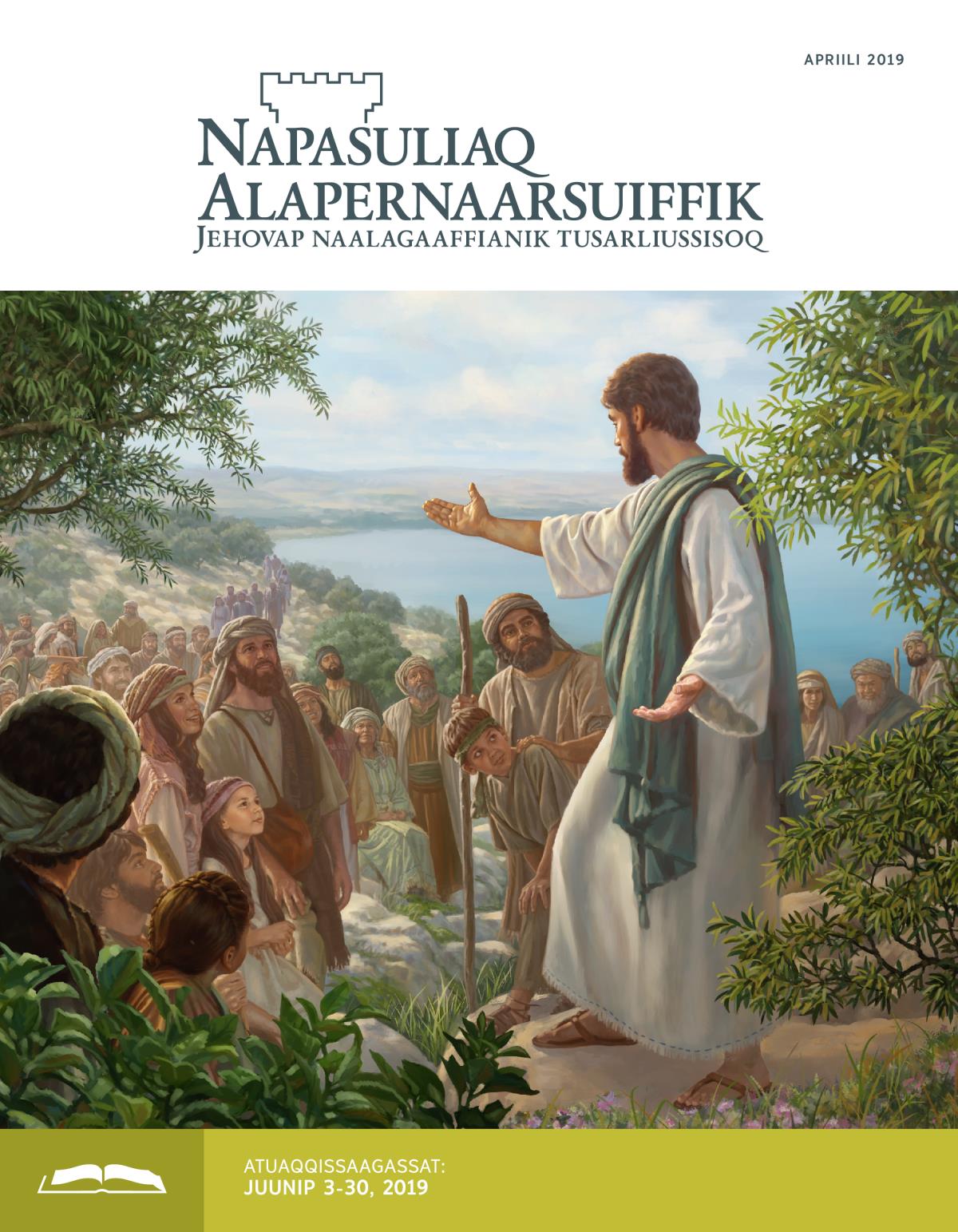 Napasuliaq Alapernaarsuiffik atuaqqissaarutissaq, apriili 2019