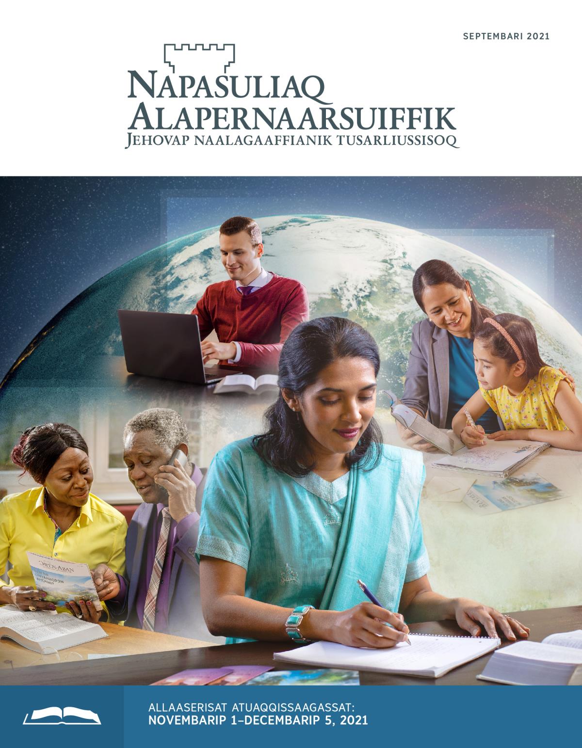 Napasuliaq Alapernaarsuiffik – atuaqqissaarutissaq, septembari 2021.