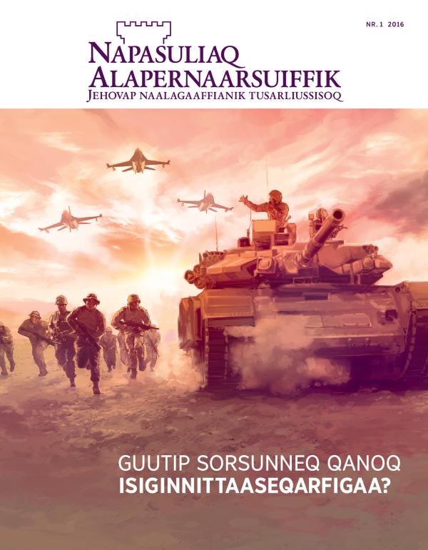 Napasuliaq Alapernaarsuiffik, nr. 1 2016 | Guutip sorsunneq qanoq isiginnittaaseqarfigaa?