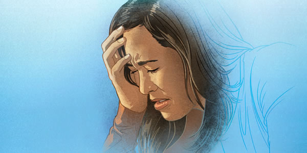 បុរសម្នាក់កំពុងអានគម្ពីរទាំងរំពឹងគិតអំពីគ្រាដែលទុក្ខវេទនានិងភាពអយុត្តិធម៌លែងមានទៀត