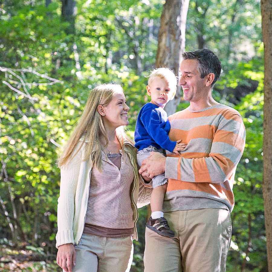 A couple and their son