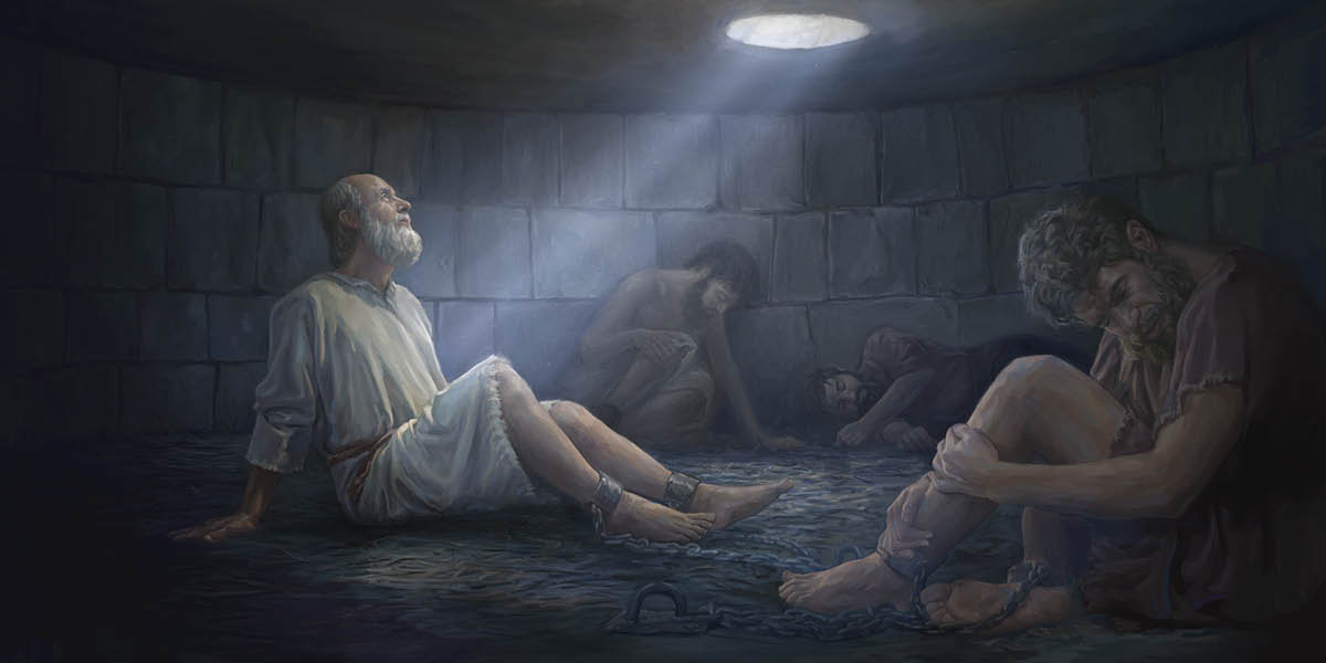 바울이 수감된 상태에서도 확고함을 유지하다