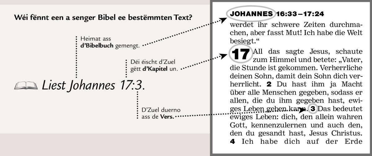 Beispill vun enger Bibelreferenz