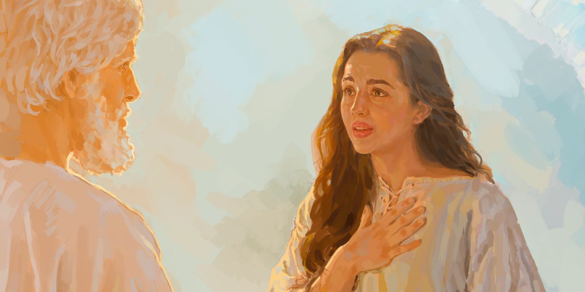 Angel Gabriel appear to Mary