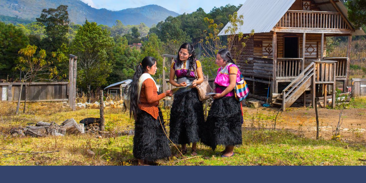 Bandeko basi bazali koteya mwasi moko na monɔkɔ Tzotzil na etúká ya Chiapas, na Mexique