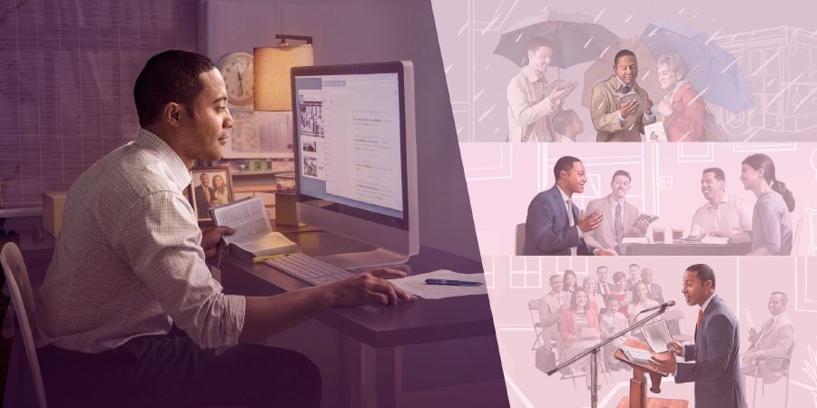 Nkulutu moko azali kosala bolukiluki na Biblia, azali na mosala ya kosakola, azali kotala bandeko mpo na kolendisa bango na elimo, mpe azali kotambwisa makita ya lisangá