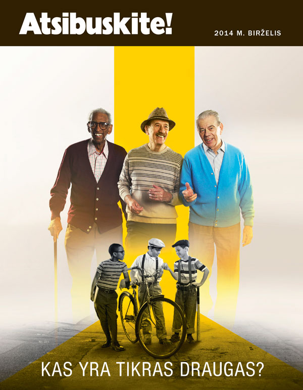 Žurnalo „Atsibuskite!“ viršelis, 2014 m. birželis | Kas yra tikras draugas?
