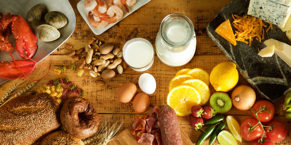 Maisto produktai, kurie dažniausiai sukelia alerginę reakciją arba netoleruojami