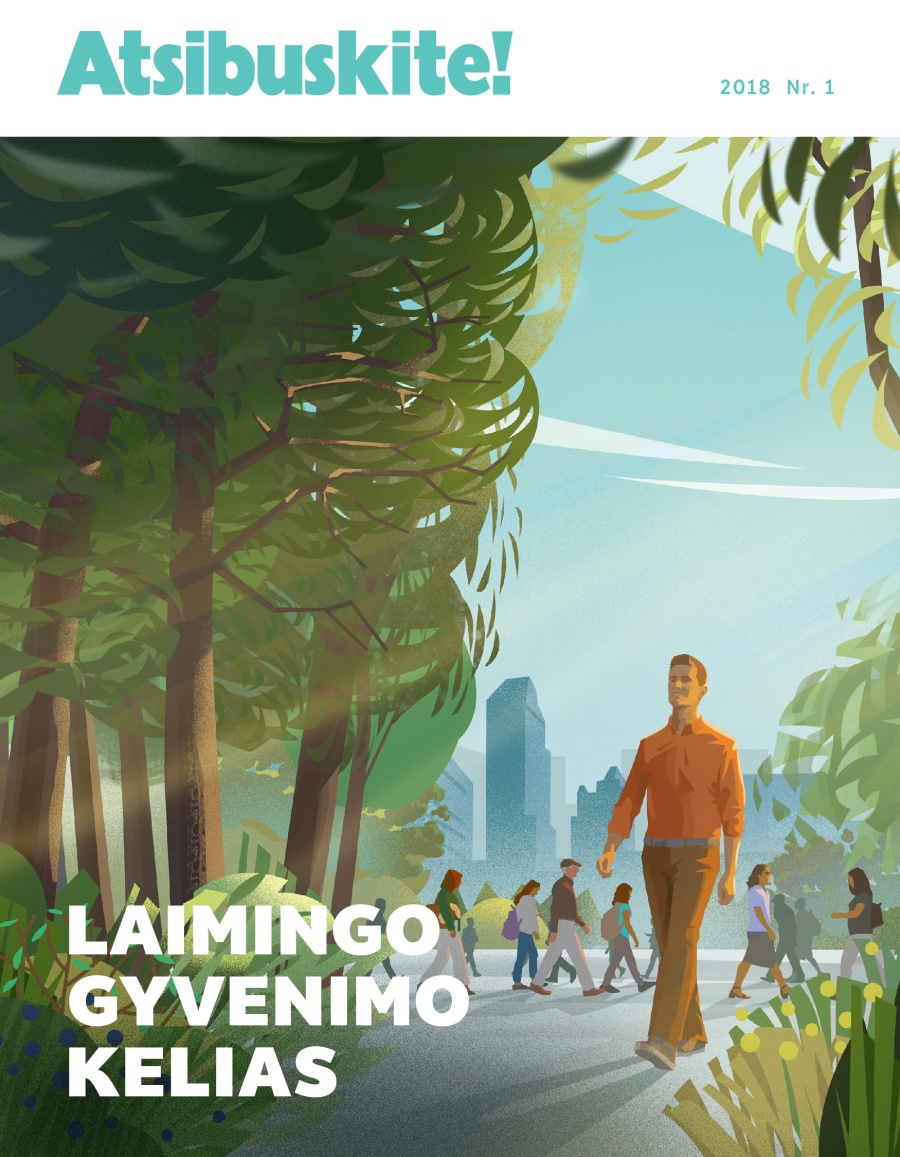 Atsibuskite! 2018 Nr. 1 | Laimingo gyvenimo kelias