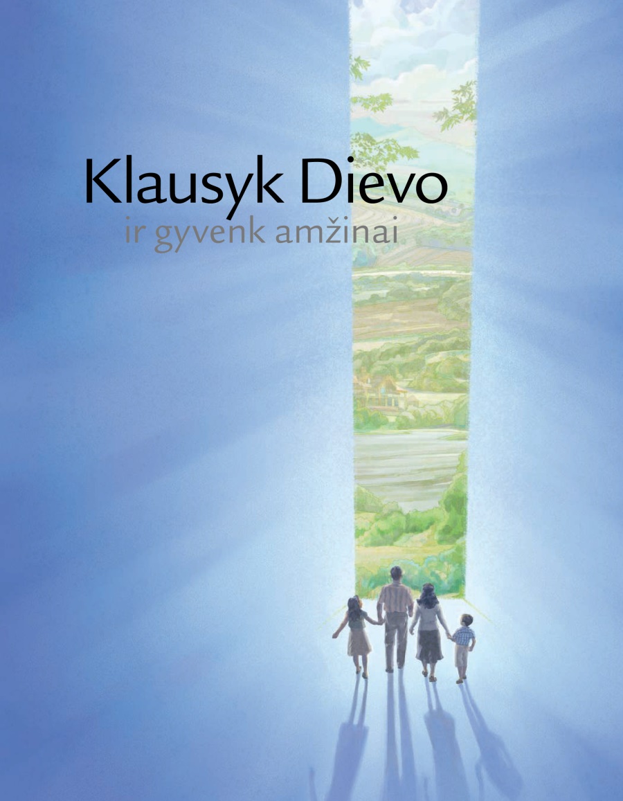 Brošiūra Klausyk Dievo
