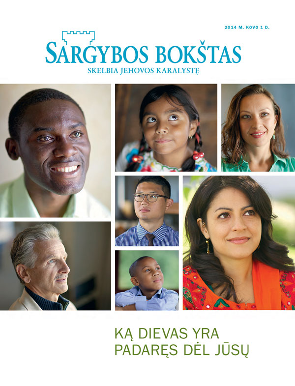 „Sargybos bokštas“, 2014 m. kovas. Ką Dievas yra padaręs dėl jūsų
